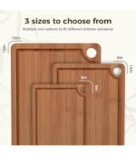 Bamboo Cutting Board Set - Image 2