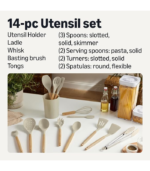 Silicone Utensil Set 14-Piece - Image 2
