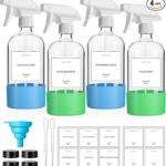 Refillable Spray Bottle Set 4 Pack